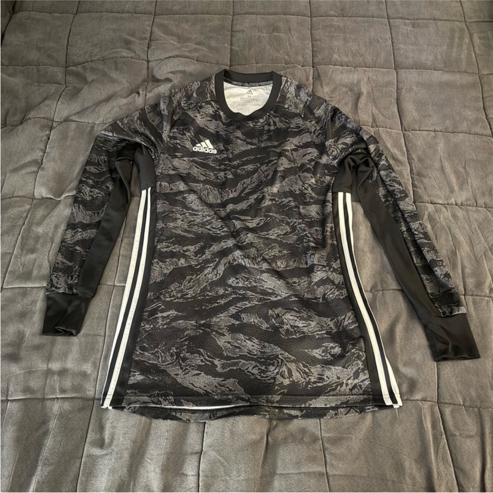 Adidas Black Camo Climalite Soccer Jersey ⚽️